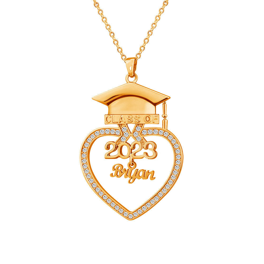 Graduation Gifts for Her 2023 - Bahelor's Hat Pendant Class of 2023 Graduation Necklace for Best Friends