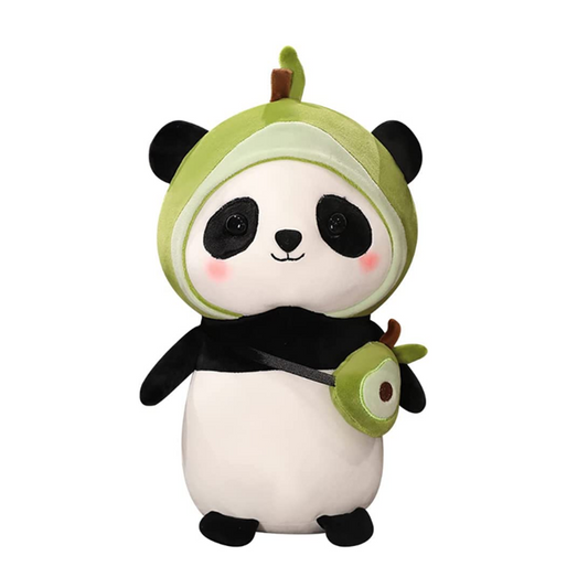 Panda Fruit Dressed Avocado Plush Doll Soft Stuffed Children Gift Toys