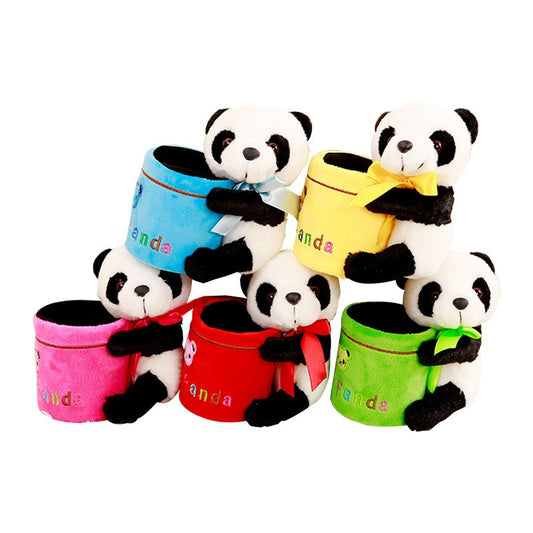 Panda Little Pen Holder Plush Doll Soft Stuffed Children Gift Toys