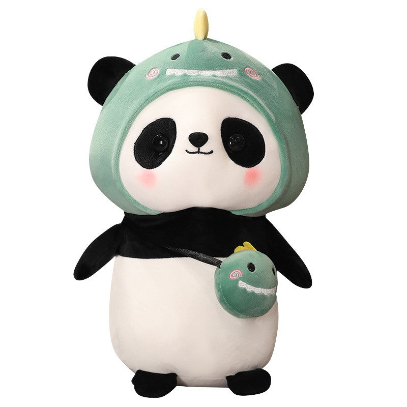 Panda Animal Dressed Rabbit Dinosaur Unicorn Plush Doll Soft Stuffed Children Gift Toys