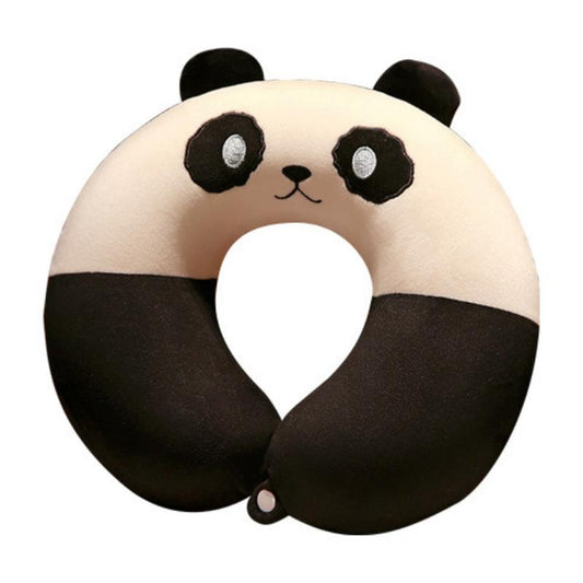 Cute Panda Students Portable Neck Support U-shaped Pillow